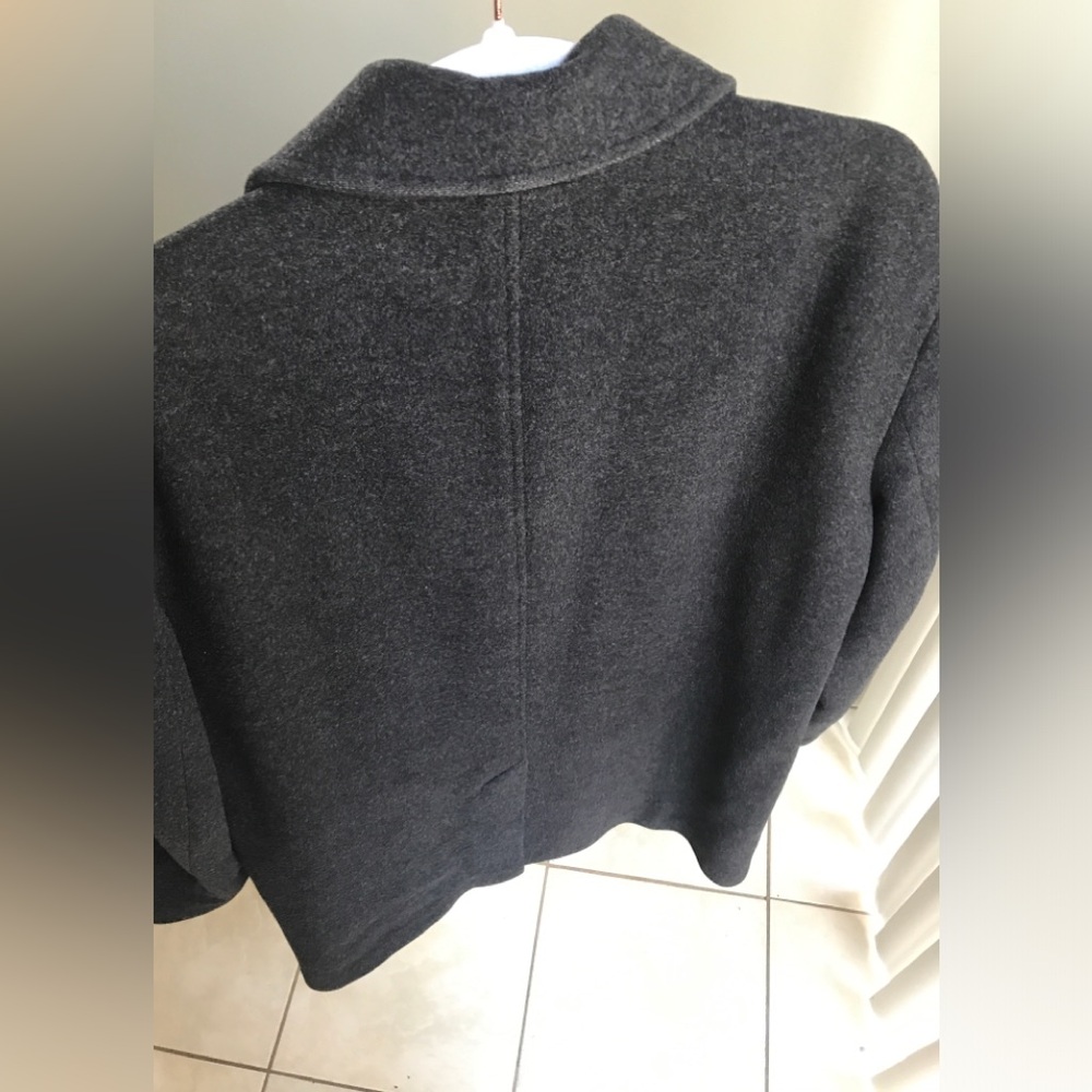 Banana Republic Mens Wool Cashmere Coat Grey Size: M - Picture 4 of 11